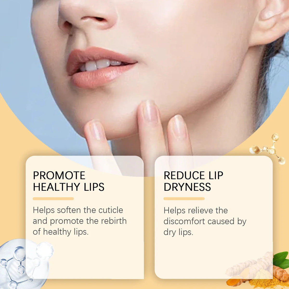 Turmeric Lemon Lip Scrub – Exfoliating & Moisturizing Lip Scrub Qme