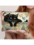 Multifunctional Makeup & Stationery Storage Bag | Travel Pouch Makeup Storage Pouch Qme 1 pc