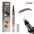 Qme Waterproof Liquid Eyebrow Pen – 5 Colors, Long-Lasting Liquid Eyebrow Pen Qme W685-2