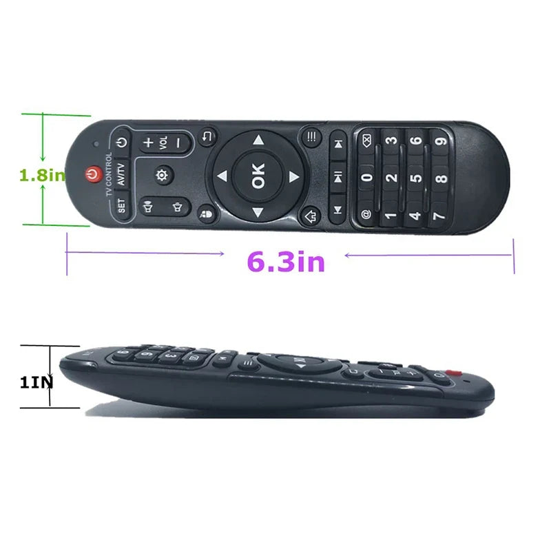 Replacement Remote for X96 MAX X98 X92 Android TV Box | Qme TV Box Remote Control Qme