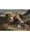 Delacroix Liberty Leading the People Canvas Wall Art Poster Canvas Wall Art Qst P6 40x60cm Unframed