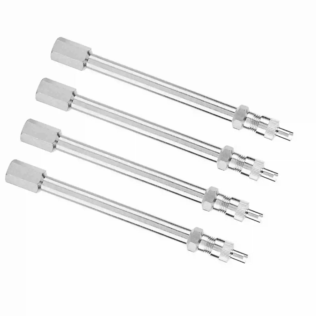 Chrome Tyre Valve Extension Rod – Car Truck Lorry Adapter Valve Stem Adapter Qme