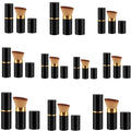 Large Angled Makeup Brush – Dense Soft Bristles, Foundation & Blush Makeup Brush Qst 10pcs