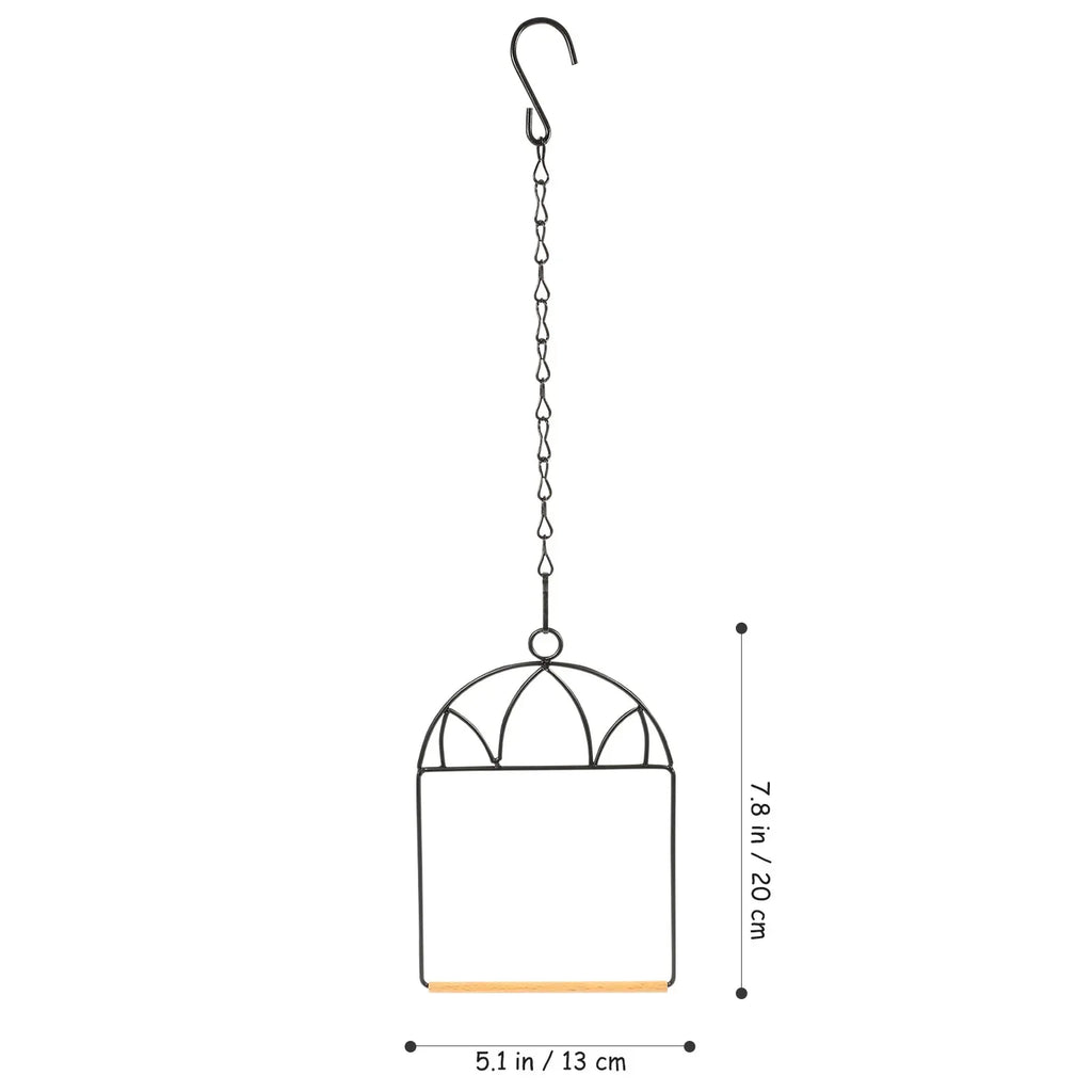 3-Pack Portable Parrot Perch Stand – Indoor Bird Training Rack Bird Perch Stand Qme