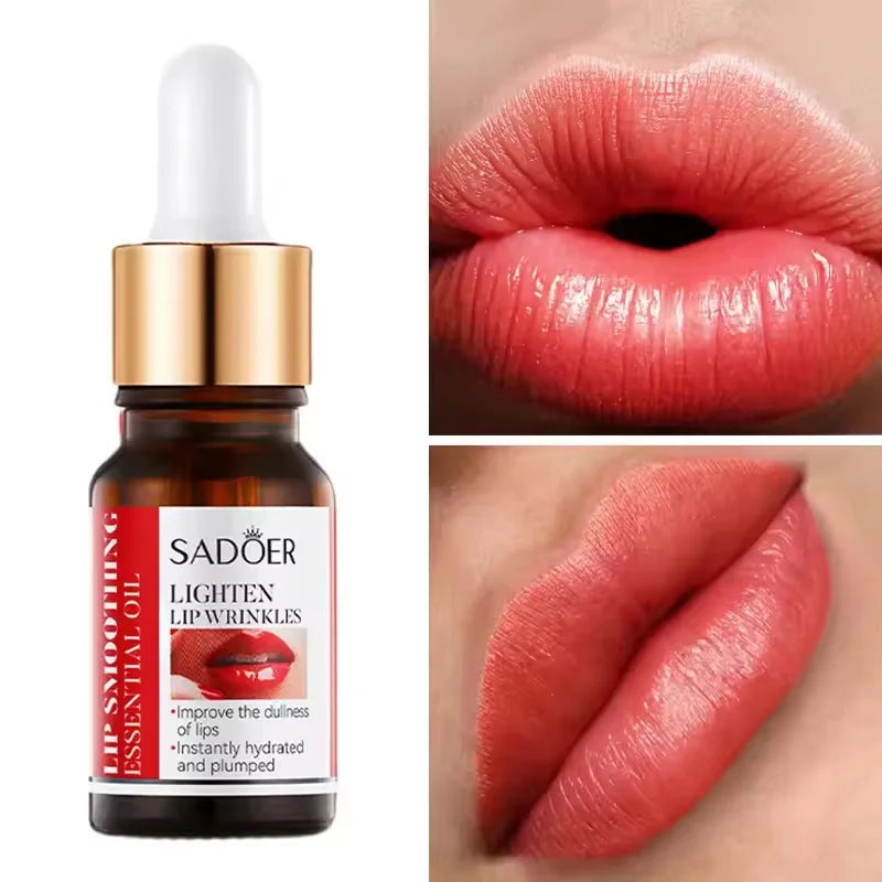 Lip Plumping Serum Oil with Hyaluronic Acid | Moisturizing Lip Plumping Serum Qme