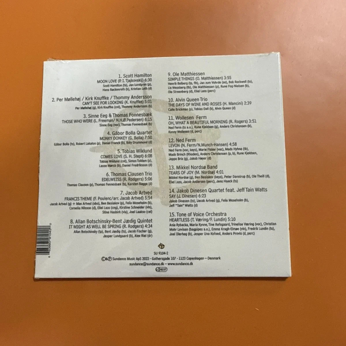 Jazz Audiophile Test Disc – Sundance 2022 Nordic Compilation Audiophile CD Qme