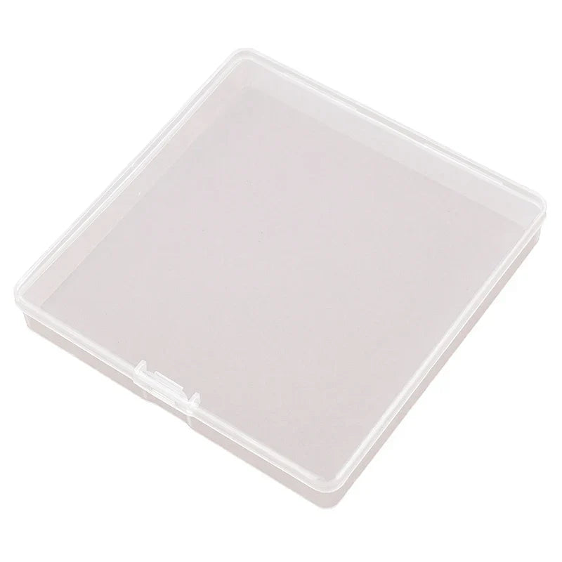 Square Transparent Plastic Storage Box – Dustproof Stackable Plastic Storage Box Qme