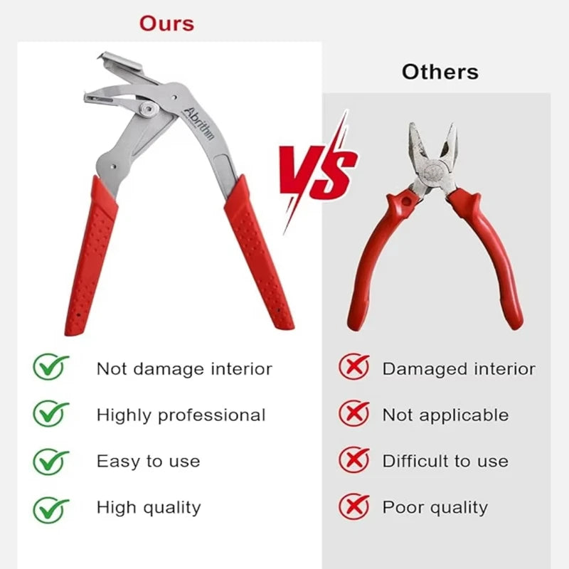 Universal Car Clip Removal Pliers – Trim Fastener Remover Auto Trim Tool Qst