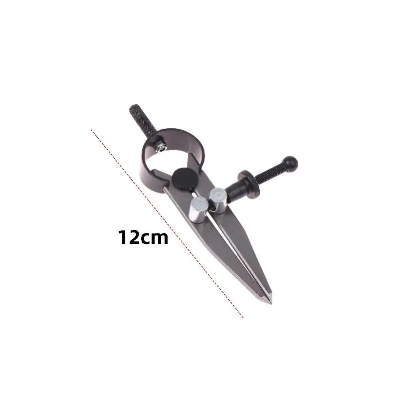 Adjustable Leathercraft Line Marking Gauge – Carbon Steel Wing Leathercraft Marking Tool Qme 75MM