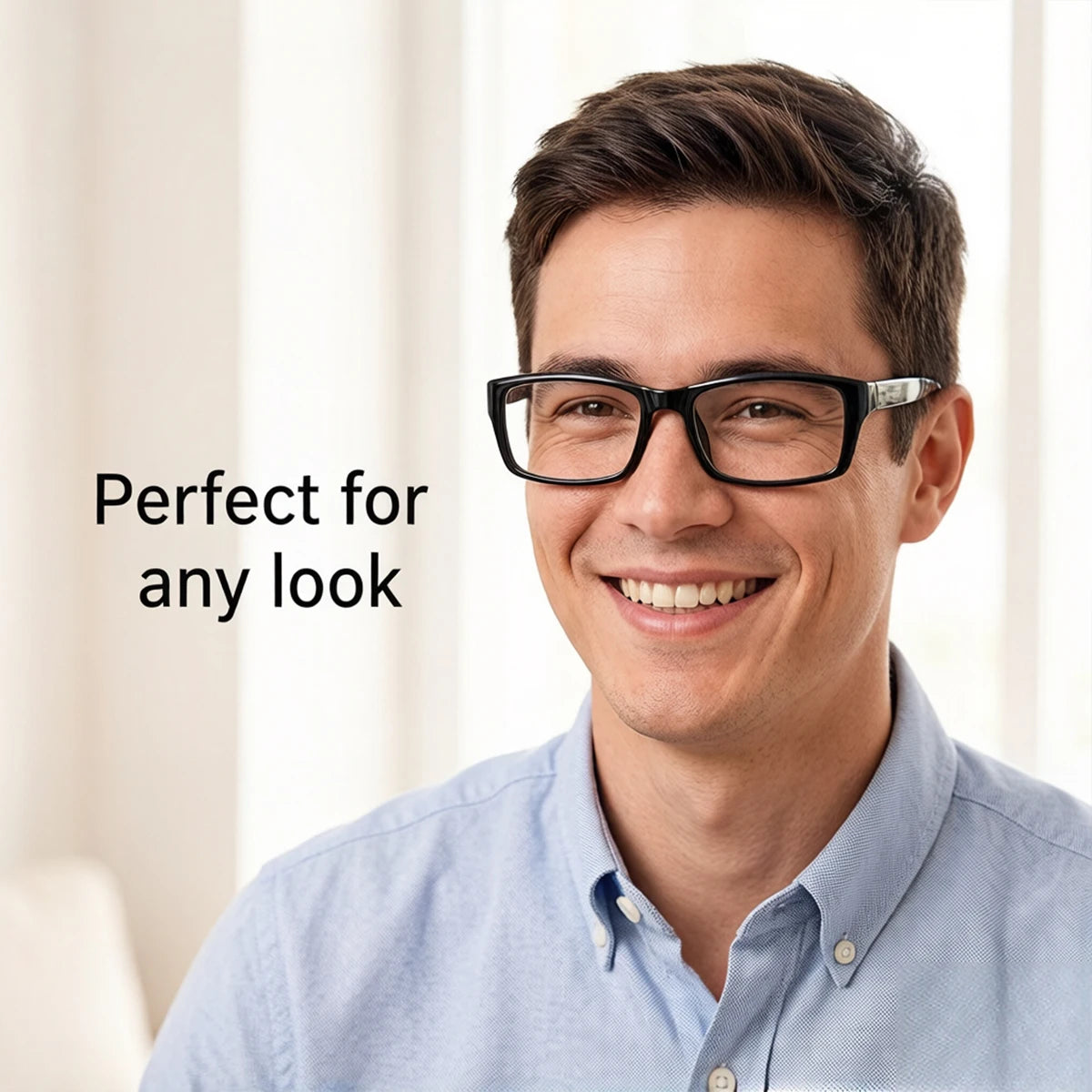 VOPHA Auto Focus Anti-Blue Light Reading Glasses 4-Pack +0.5–+2.5 Reading Glasses Qst