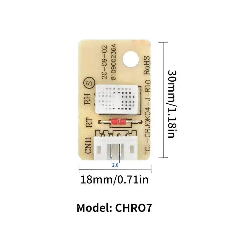 Dehumidifier Board Humidity & Temperature Sensor Probe Dehumidifier Sensor Probe Qme