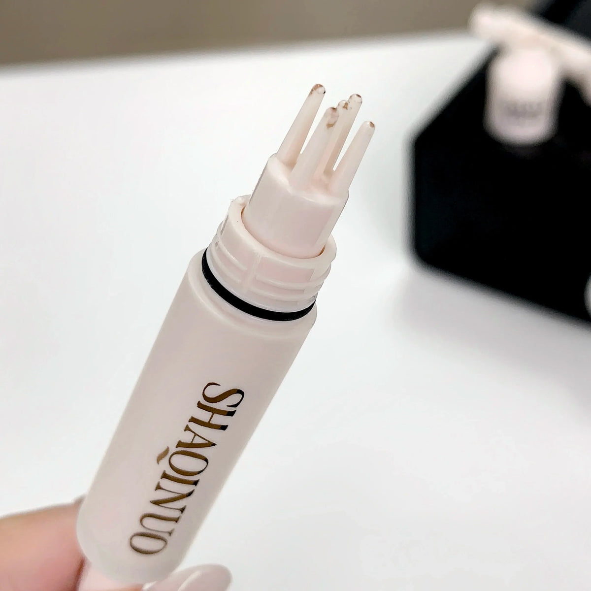SHAQINUO Freckle Stamp Pen – 5-Point Natural Faux Freckle Dot Freckle Stamp Pen Qme