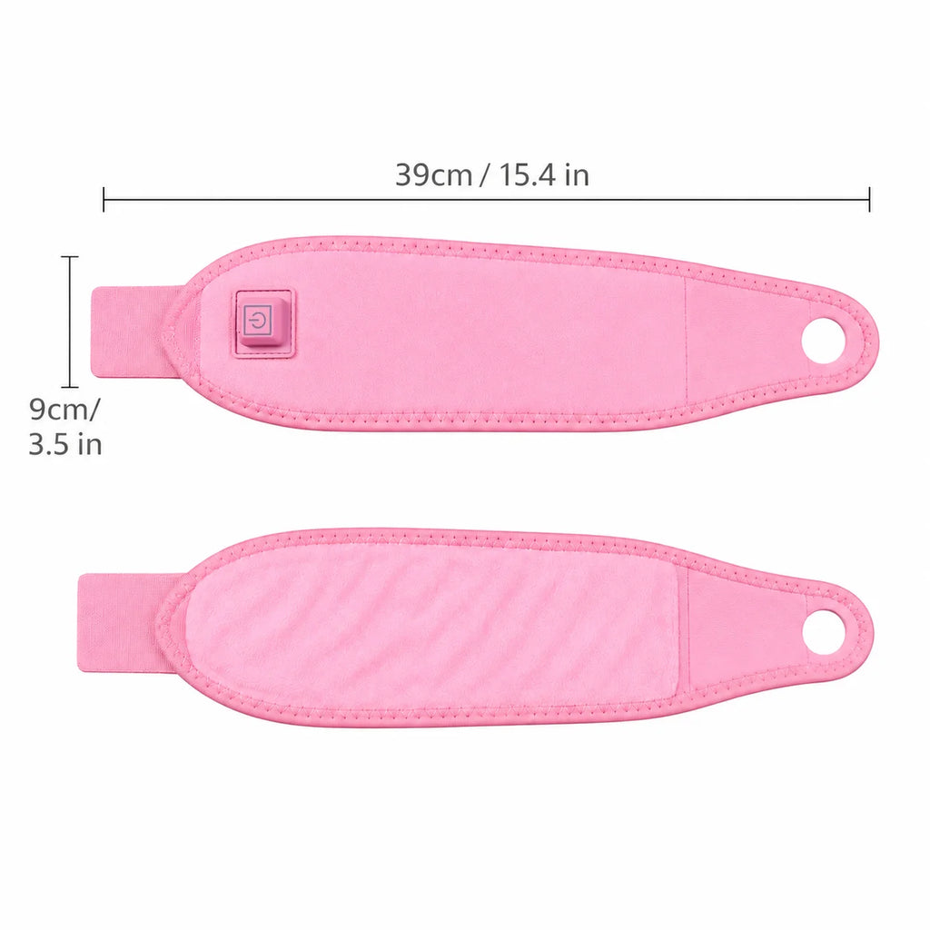 USB Heated Wrist Brace – 3-Level Thermal Compression Support Heated Wrist Brace Qst Pink