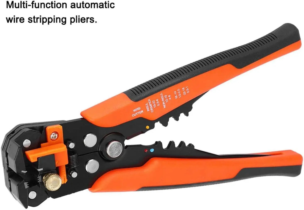 Wire Stripper Cutter Crimping Plier | Self-Adjusting Tool Wire Stripper Plier Qme