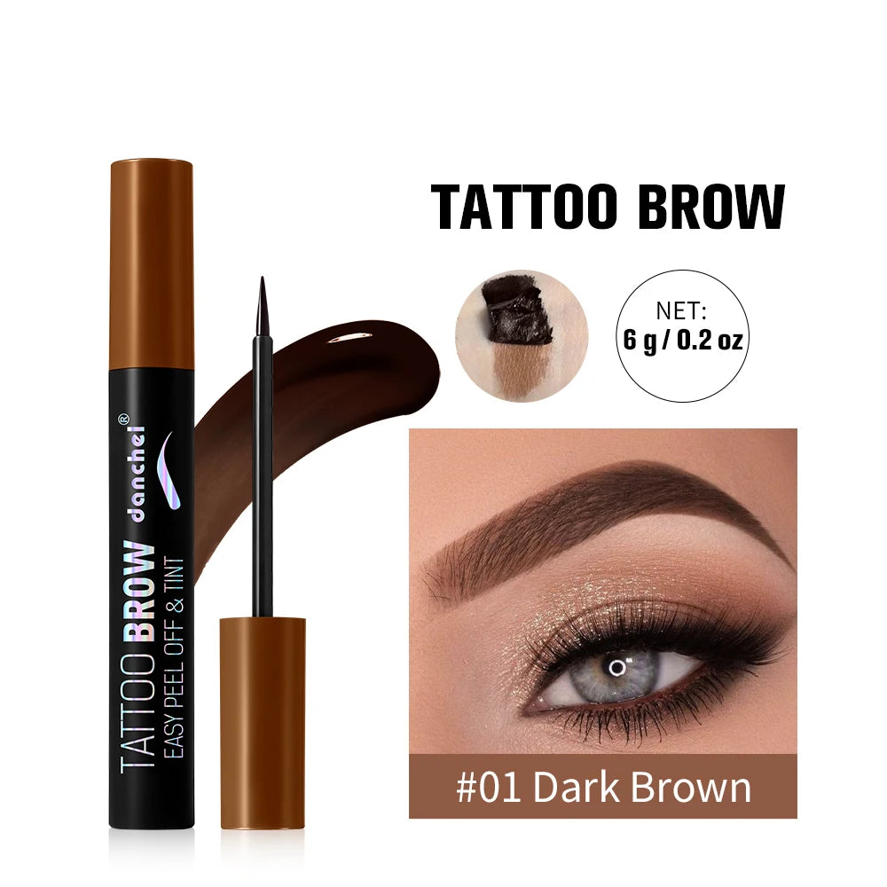 Peel Off Eyebrow Tint Gel – 3D Fluffy Smudge-Proof Brow Eyebrow Tint Gel Qst 01