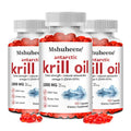 Krill Oil 1000mg Capsules – Omega-3 EPA DHA Astaxanthin Krill Oil Supplement Qst 120 count-3 bottle