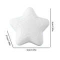 USB Star LED Night Light – 2 Colors, Bedroom & Nursery Decor LED Night Light Qst white light