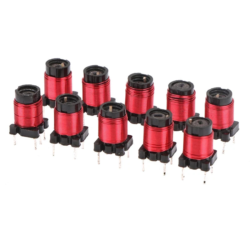 Adjustable Ferrite Core Coil 50T 13uH–34uH High-Frequency Inductor Ferrite Core Inductor Qme
