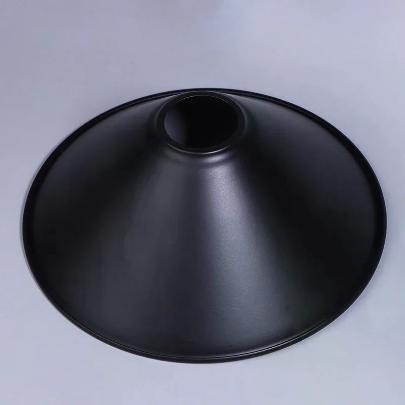 Black Iron Lampshade Retro Industrial Wall & Ceiling Light Iron Lampshade Qme