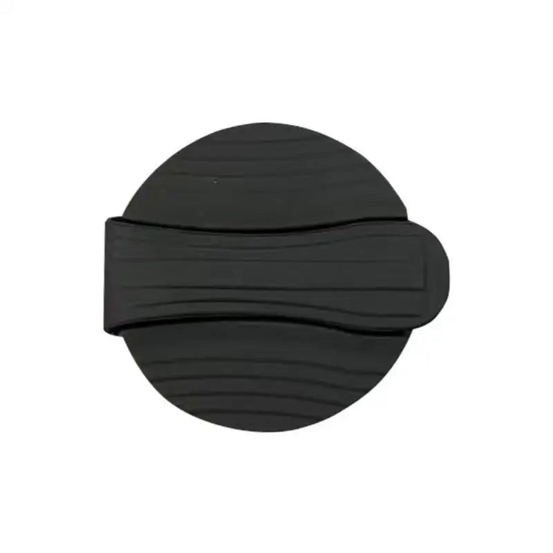 Silicone Pour Spout Lid – Reusable Leak-Proof Seal Cap Silicone Bottle Cap Qme Black