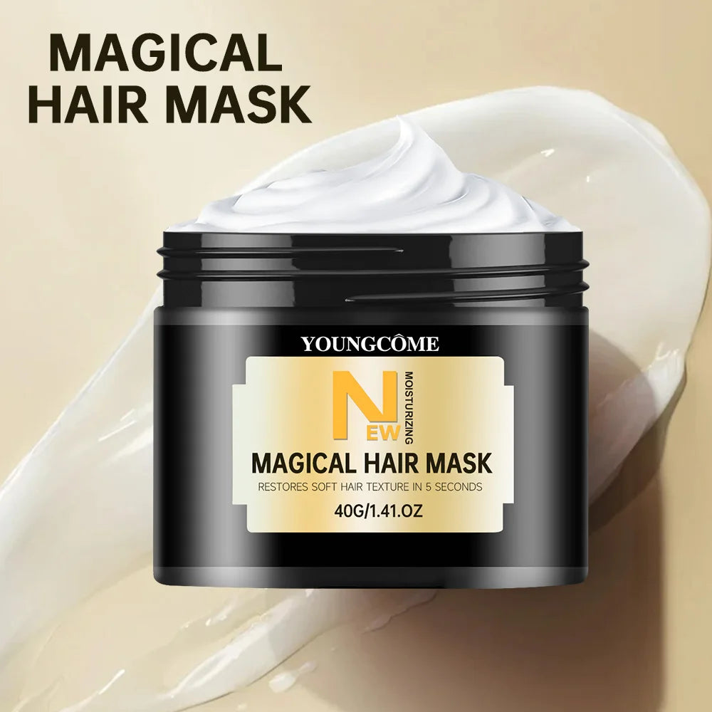 YOUNGCOME Magic Hair Mask – Smoothing Treatment, All Hair Types Hair Mask Treatment Qst