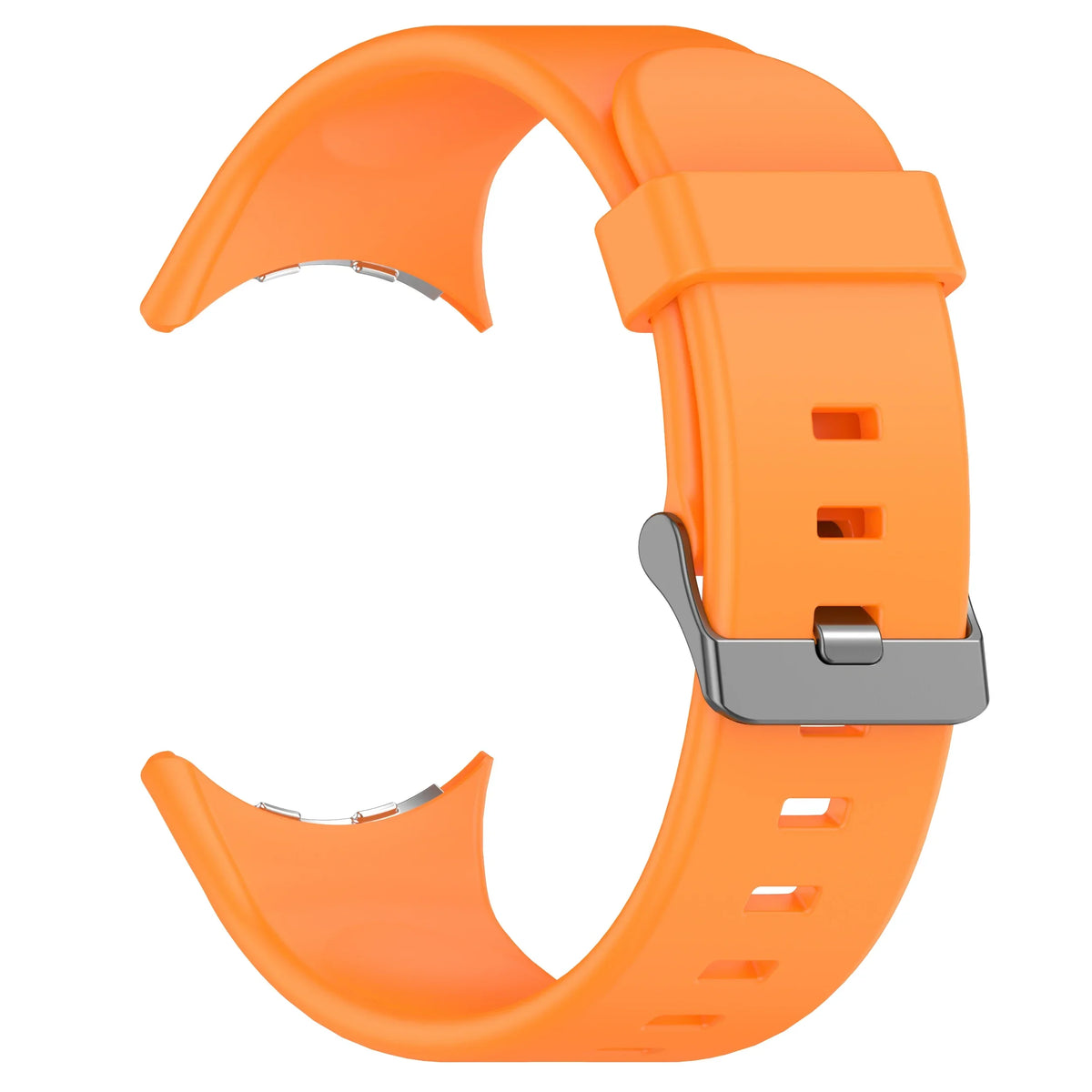 Silicone Sport Band for Google Pixel Watch 3 – 13 Colors Silicone Watch Band Qme Orange Pixel Watch 3 45mm