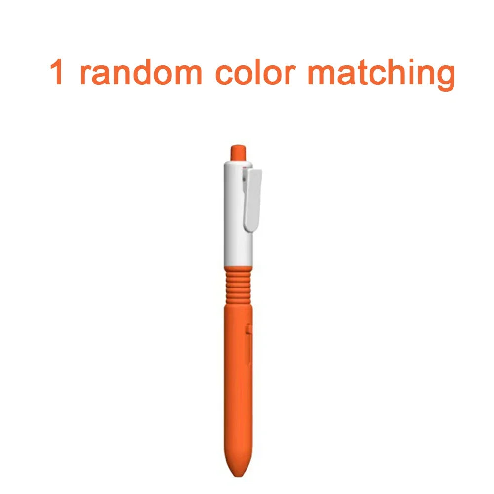 Water Gun Prank Pen – Black Ink Gel Pen & Squirt Toy Novelty Prank Pen Qme 1 orange - No box