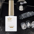 White Opal Snowflake Nail Gel UV Art DIY Powder 15ml | Qme UV Nail Art Gel Qme 01