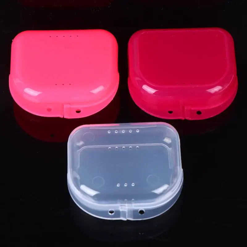 Dental Retainer Case – Vented Denture Storage Box Dental Retainer Case Qst