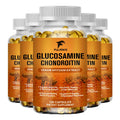 Glucosamine Chondroitin + Vitamin C Capsules | Joint Supplement Joint Health Supplement Qst 5 Bottles 120pcs