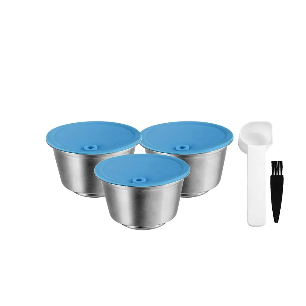 Reusable Stainless Steel Coffee Capsules for Dolce Gusto Reusable Coffee Capsule Qst 3pod