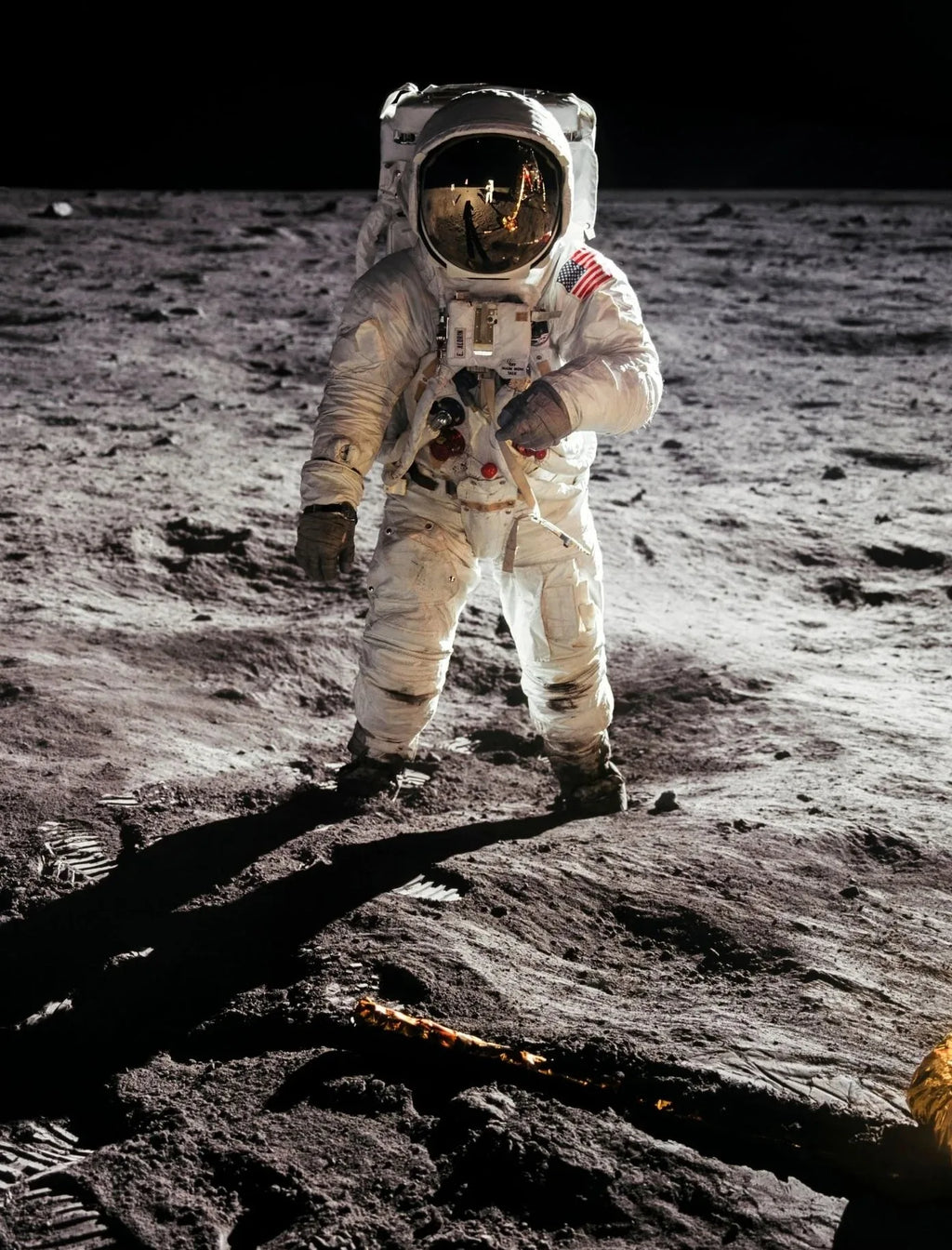 Apollo 8 Earthrise Space Astronaut Canvas Wall Art Poster Canvas Wall Art Qst 6 40x60cm Unframed