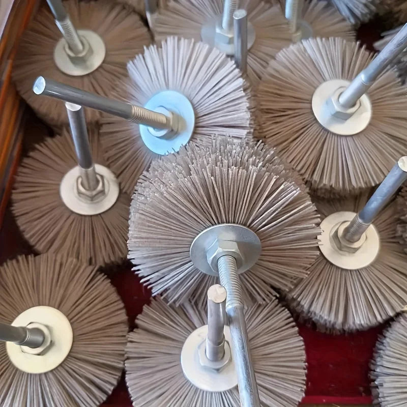 Nylon Abrasive Wire Brush Polishing Wheel for Rotary Tools Rotary Tool Accessory Qme