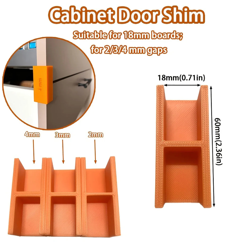 Cabinet Panel Shims & Drawer Spacers | 2mm & 3mm Woodworking Cabinet Shims Qme