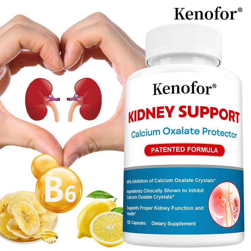 Kidney Support Cleanse Detox Capsules | Urinary Tract Health Herbal Detox Supplement Qst