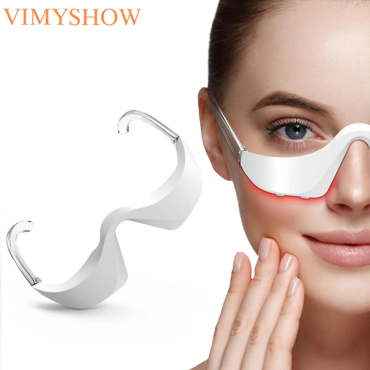VIMYSHOW LED Eye Massager – 3-Color Light Beauty Device LED Eye Massager Qst