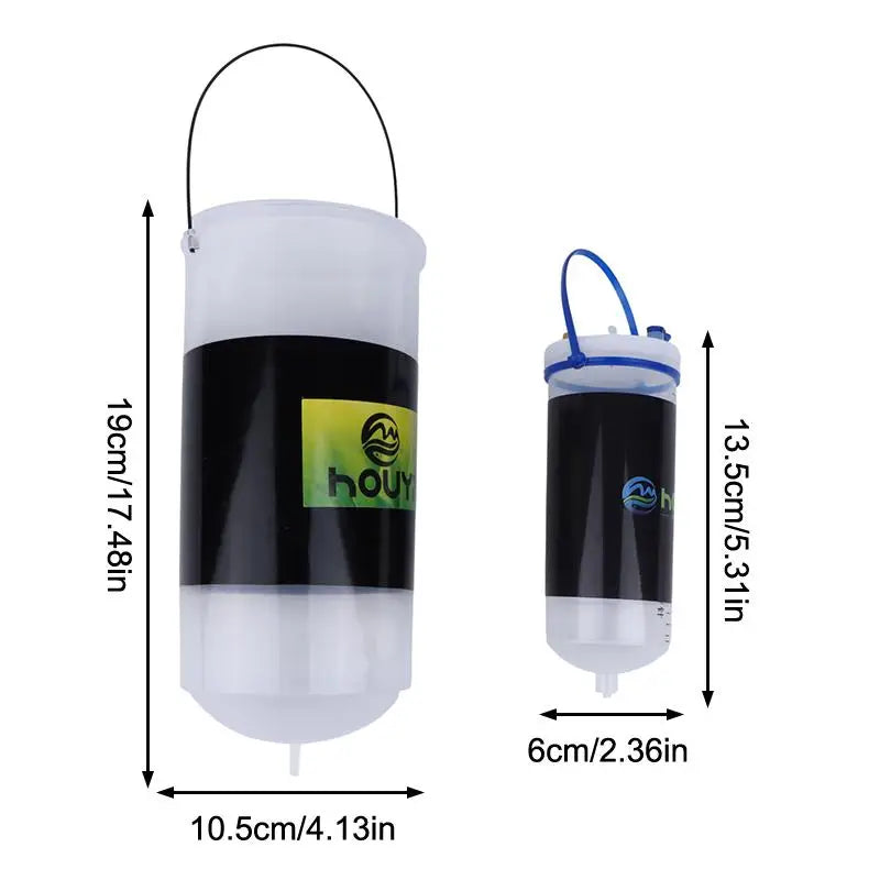 Reusable Brine Shrimp Hatcher with Scale Mark | PVC Incubator Brine Shrimp Hatcher Qme