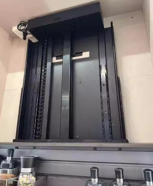 Smart Electric Lift Kitchen Cabinet – Voice & Touch Control Electric Lift Cabinet Qst