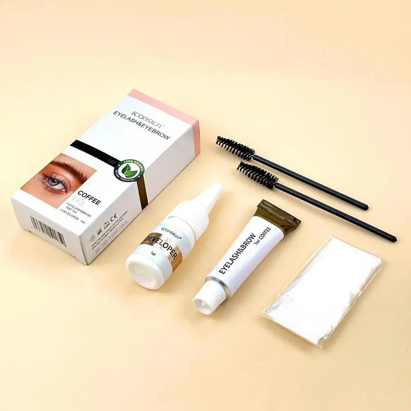 Eyebrow Tinting & Eyelash Dye Gel – Quick Dry Waterproof Eyebrow Tinting Gel Qme