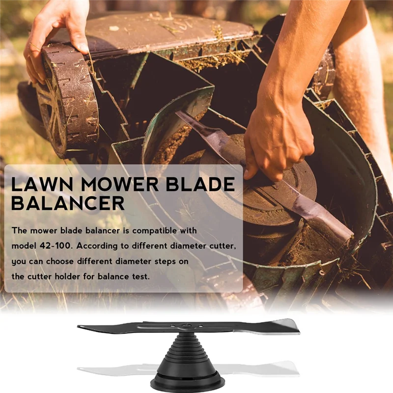 Lawn Mower Blade Sharpener Kit with Drill & Balancer Blade Sharpener Kit Qme
