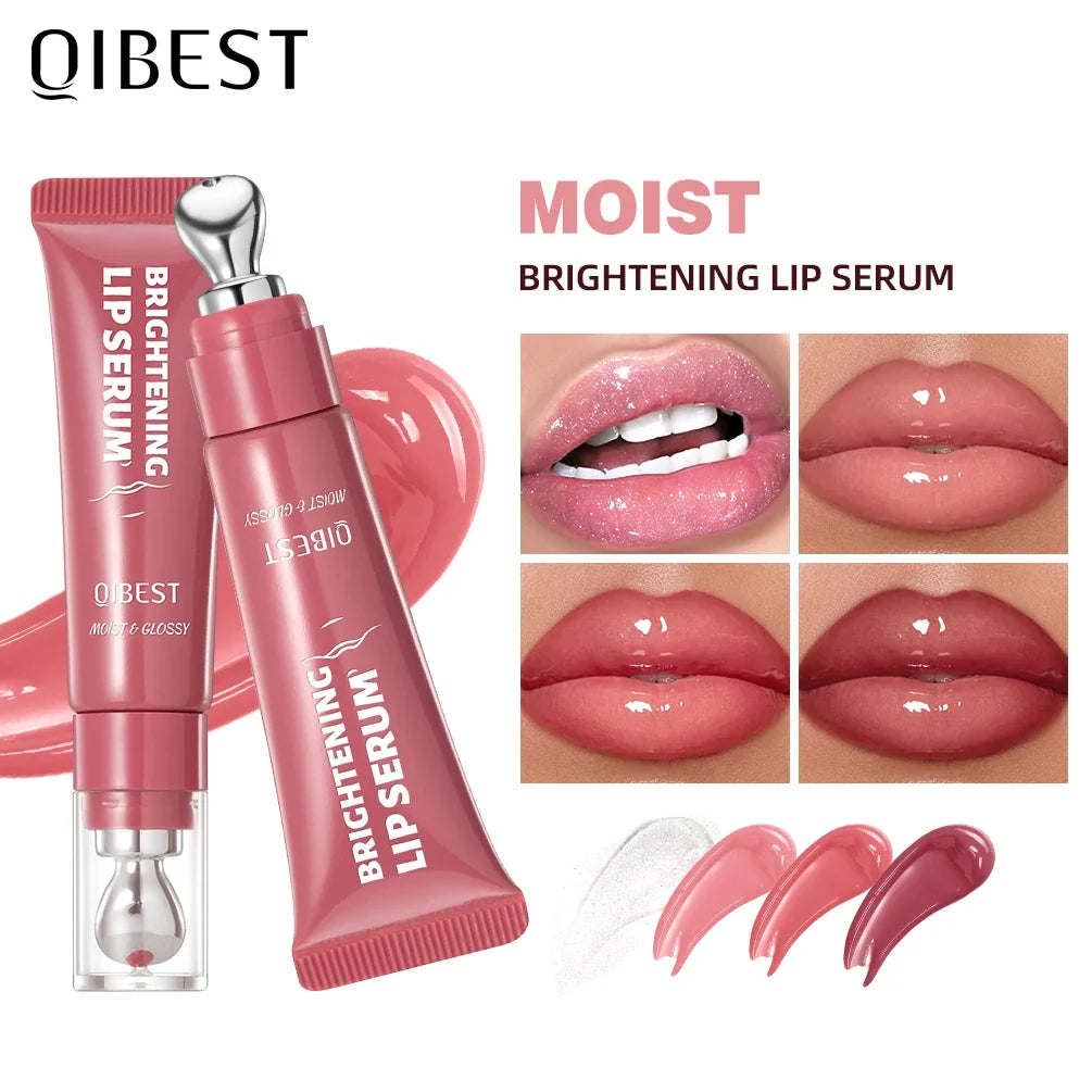 QIBEST Mirror Pearl Shimmering Hydrating Lip Gloss – 4 Colors Shimmering Lip Gloss Qme