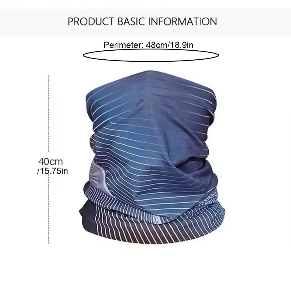 Ice Silk Sun Protection Scarf – Windproof & Breathable Mask Sun Protection Scarf Qme