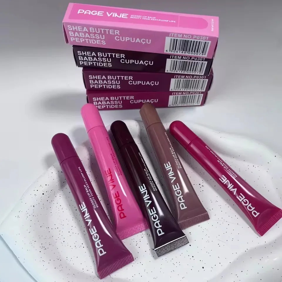 Phone Case Lip Gloss – Moisturizing Jelly Lipstick 12 Shades Lip Gloss Qme