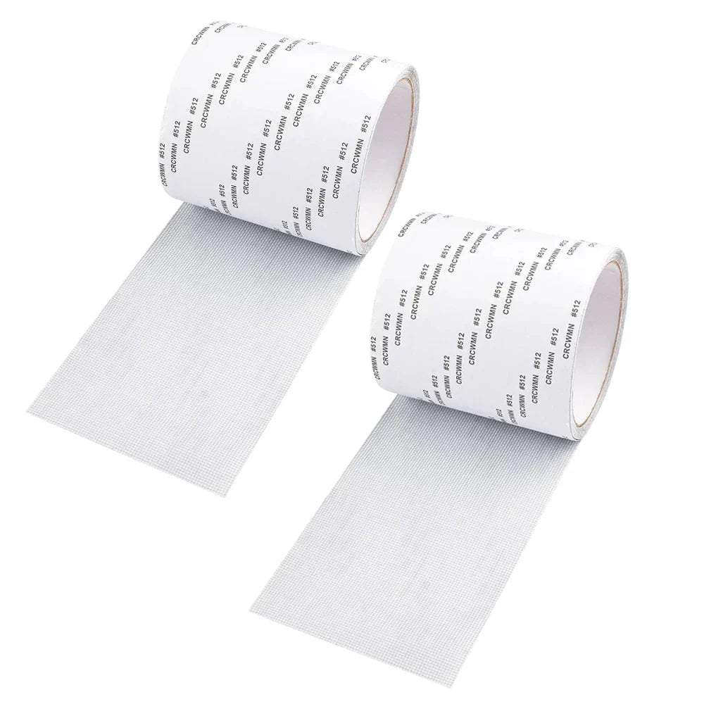 Window Screen Mosquito Net Repair Tape – 2 Rolls, Self-Adhesive Screen Repair Tape Qme 2 Rolls 10cmx2M