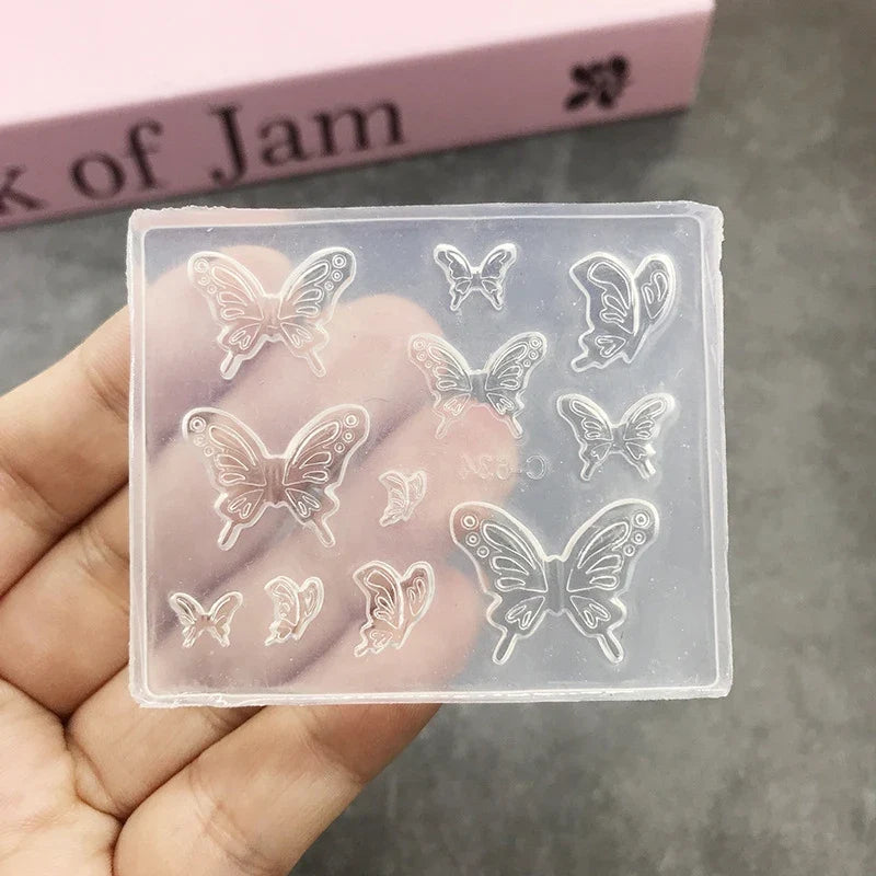 3D Silicone Lotus Leaf Nail Mold | DIY Nail Art Template Nail Art Mold Qme style 28