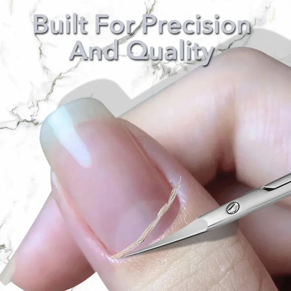Russian Cuticle Nipper Stainless Steel Manicure Scissors Cuticle Nipper Qme