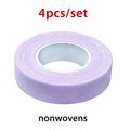 NATUHANA Breathable Non-Woven Eyelash Extension Tape 4pc Set Eyelash Extension Tape Qme Nonwoven purple