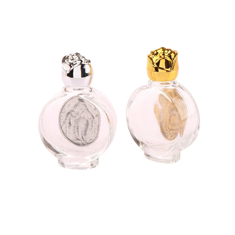 Holy Water Bottle Travel Reusable Christian Baptism Gift Religious Water Bottle Qme