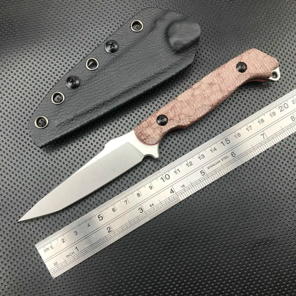 TRSKT PSK D2 Full Tang Fixed Blade Knife – 60HRC Kydex Sheath Fixed Blade Knife Qst T China Mainland