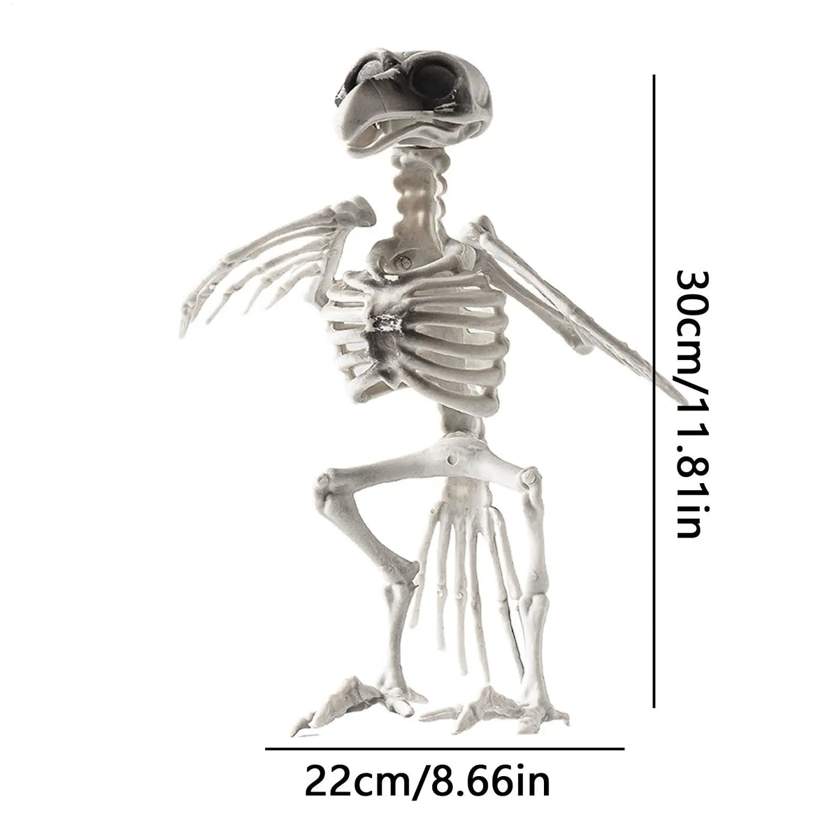 Halloween Animal Skeleton Skull Statues | Resin Decor Halloween Skeleton Decor Qme